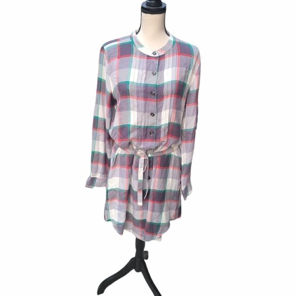 Matilda Jane Plaid Shirt Dress with Pockets. NWOT. - Picture 1 of 9